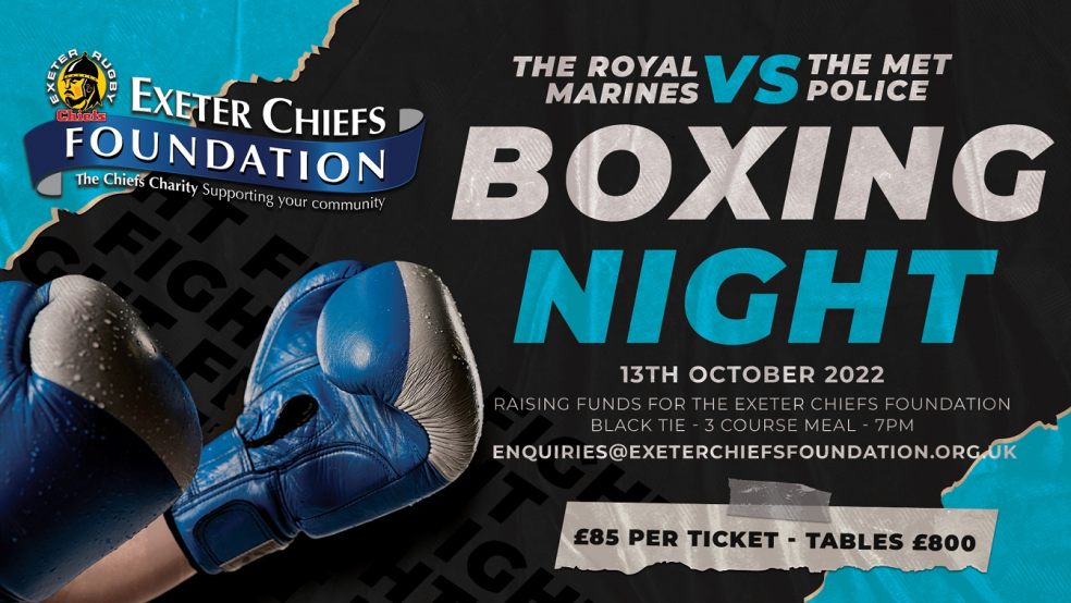 Charity Boxing Evening - Marines face The Met